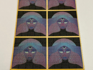1V-LSD 225mcg art blotter